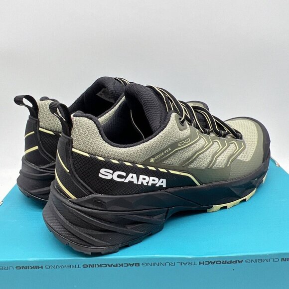 Scarpa Rush 2 GTX Women’s Hiking Trail Running Shoes Sage Dusty Yellow US 7.5 B - Picture 6 of 10